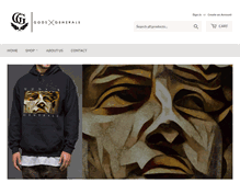 Tablet Screenshot of godsandgens.com